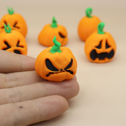 1pc Halloween pumpkin ghost small ornaments DIY decoration accessories mini micro landscape small ornaments Tudoushop