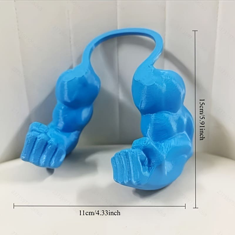 Super Muscle Arm Cat Toy with Moving Muscles - Interactive Posable Arm with Flexing Biceps & Paw Attachment, Durable Plastic Construction for Playtime, Pranks, Photo Shoots - Funny Pet Prop for Cats, All Breeds & Sizes, Halloween Costume Accessory, Superh Tudoushop
