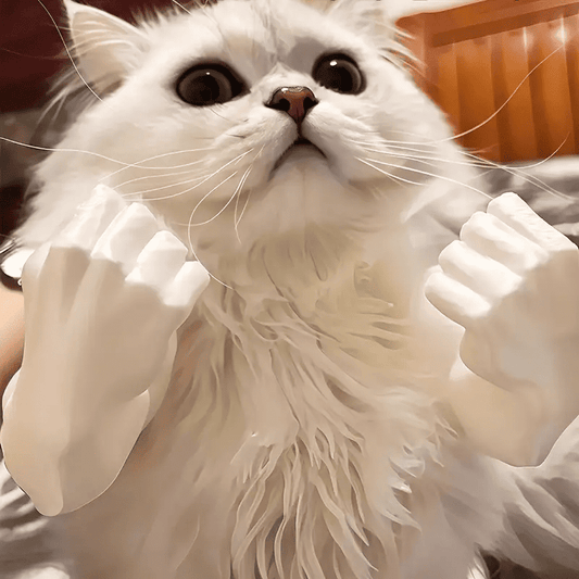 Super Muscle Arm Cat Toy with Moving Muscles - Interactive Posable Arm with Flexing Biceps & Paw Attachment, Durable Plastic Construction for Playtime, Pranks, Photo Shoots - Funny Pet Prop for Cats, All Breeds & Sizes, Halloween Costume Accessory, Superh Tudoushop